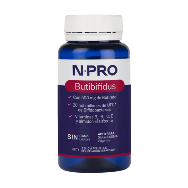Npro Butibifidusbiota Colon Flora Intestinal 60 Cápsulas