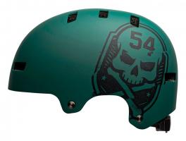 Bell Local Green/black Skull L - Casco Ciclismo