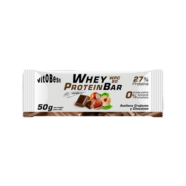 VitOBest Whey Protein Bar Torreblanca 1 reep x 50 gr