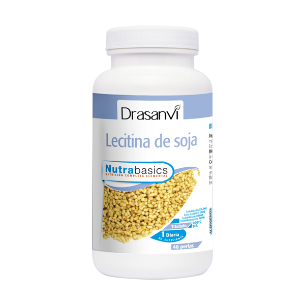 Drasanvi Nutrabasics Lecitina de Soja 1200 mg 48 perlas
