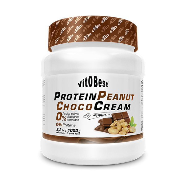 VitOBest Peanut Cream with Chocolate Protein Torreblanca 1 kg