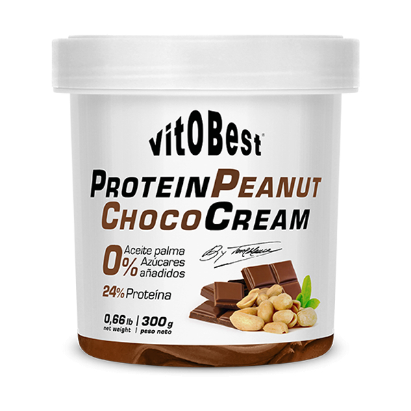 VitOBest Torreblanca Protéine Chocolat Cacahuète Crème 300 gr