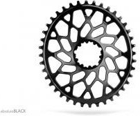 Absolute Black Plato Cyclocross Ovalado Sram Direct Mount Gxp & Bb30 Black 46t