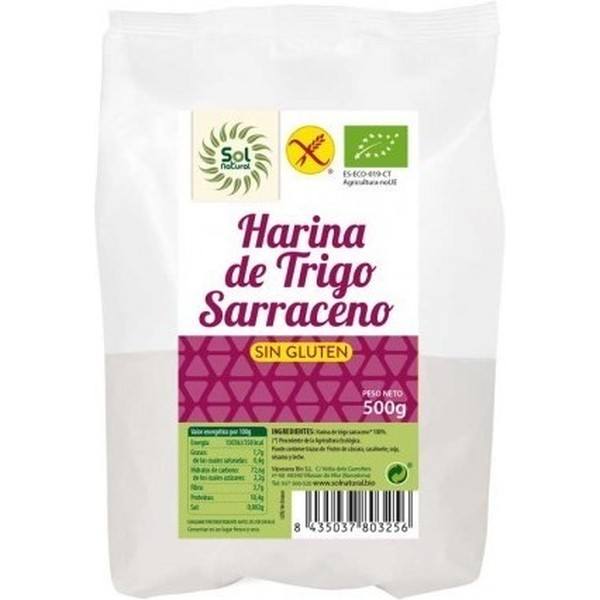 Solnatural Farina Di Grano Saraceno Senza Glutine Bio 500 G