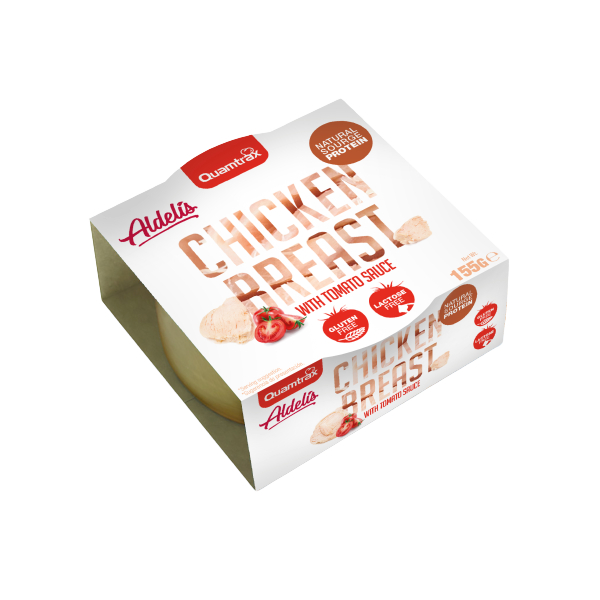 Quamtrax Chicken Breast - Petto di Pollo con Pomodoro 155 gr