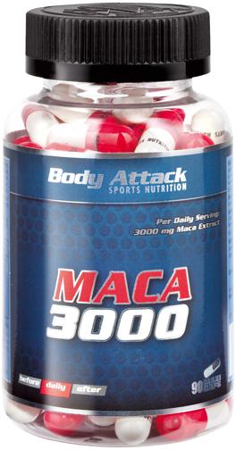 Body Attack Maca 3000 90 Caps