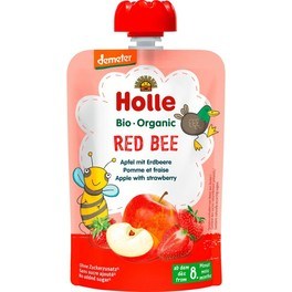 Holle Smoothie Pomme Fraise +8 Mois 90g