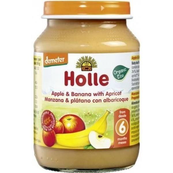 Holle Potitoapfel, Banane und Aprikose +6 Monate 190g