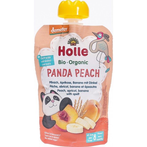 Holle Smoothie Pêssego, Damasco, Banana com Espel