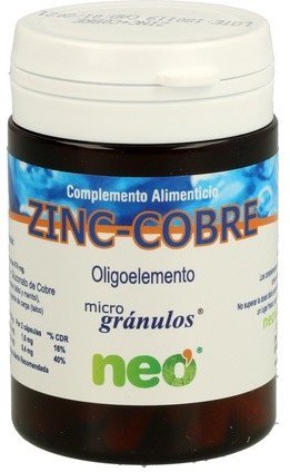 Neo - Zinc + Niquel + Cobalto - 50 CáPsulas - Refuerza El Sistema Inmunitario Y Circulatorio - Regulador Endocrino-image
