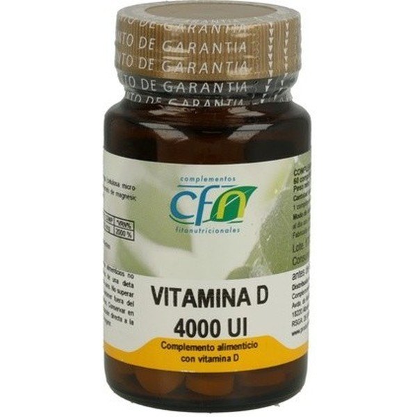 Cfn Vitamina D 4000 UI 60 Cápsulas