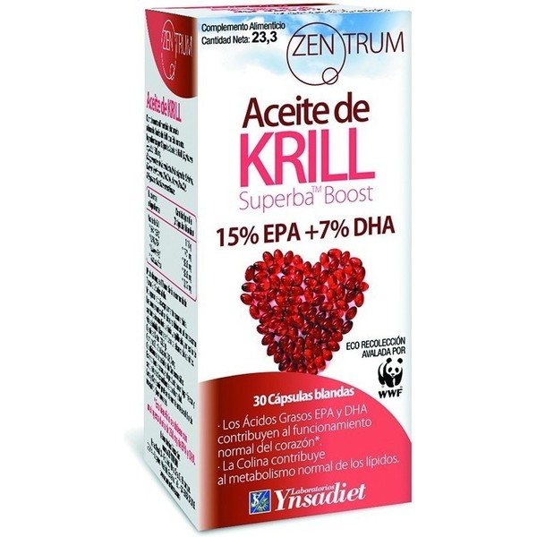 Ynsadiet Zentrum Aceite De Krill 30 Caps