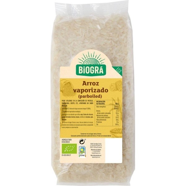 Biográ Gedämpfter Reis (parboiled) 500g Biogra Bio