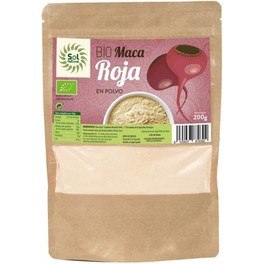 Solnatural Poudre de Maca Rouge Bio 200 G