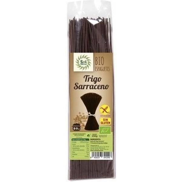 SolNatural Spaguetti Sarrasin Bio Sans Gluten 250 Grammes