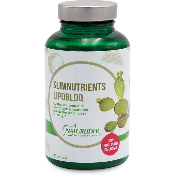 Naturlider Slimnutrients Lipobloq 90 Gélules Végétales