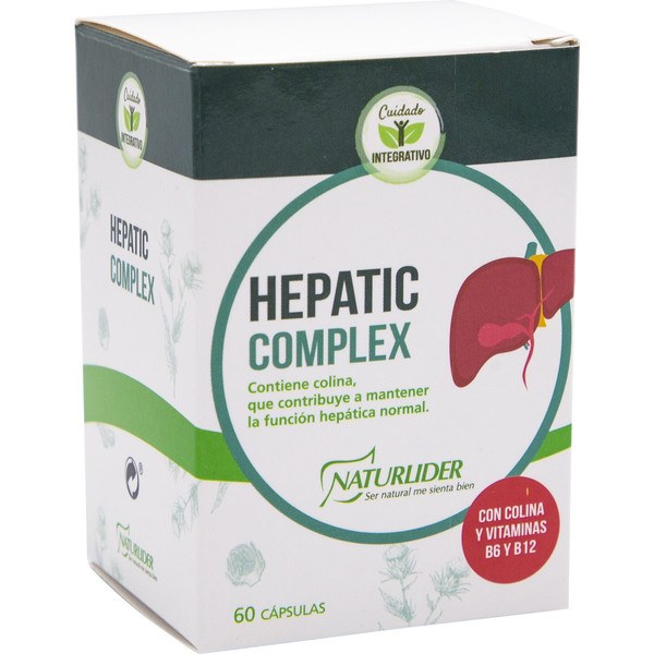 Naturlider Hepatic-complex 60 cápsulas vegetais