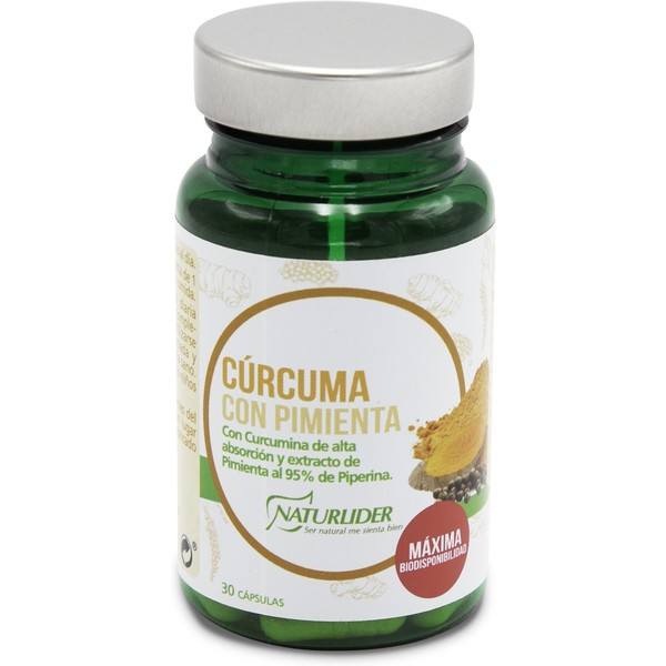 Naturlider Curcuma Au Poivre 30 Vcaps