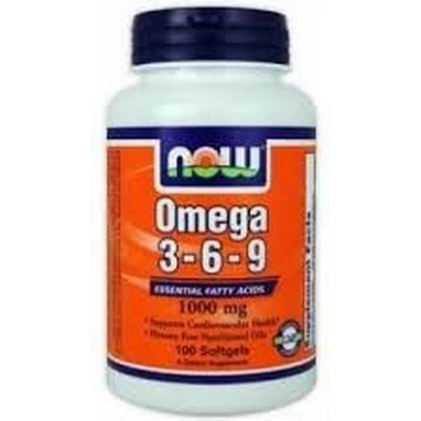 Now Omega 3-6-9 1000 Mg 100 Pearls Vegetable Origin