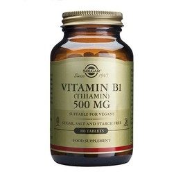 Solgar Vitamine B1 500 Mg 100 Comp