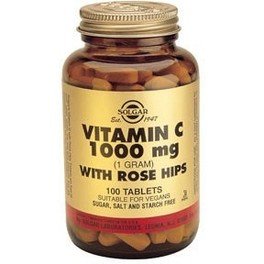 Solgar Vitamina C 1000 Mg 100 Comp Con Rosa Canina