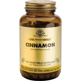 Solgar Cinnamon (Canela) Chinês 100 Vcaps