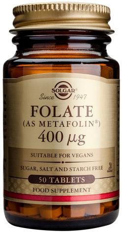 Solgar Folate 400 Mcg 50 Comp