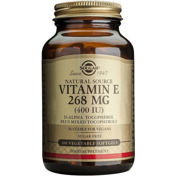 Solgar Vitamine E 400 IE 268 Mg 50 Vcaps