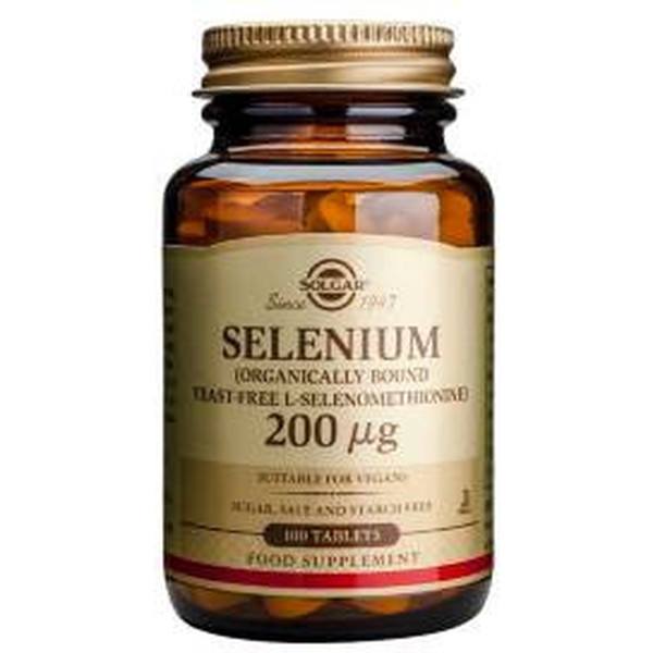 Solgar Selenium 200 Microgr 100 Comp