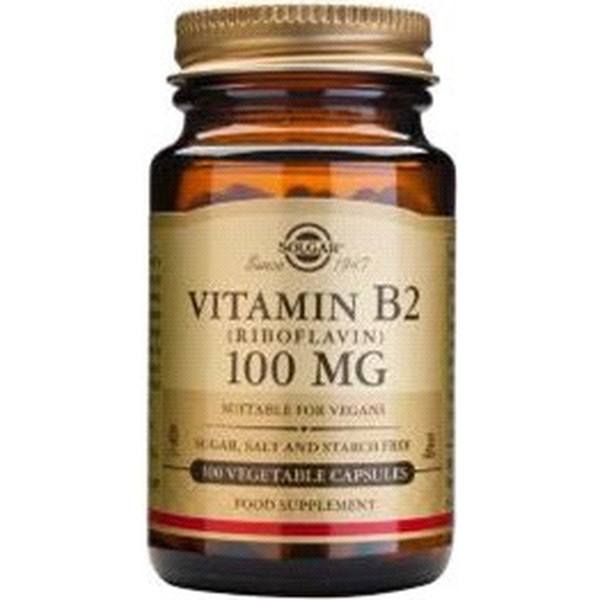 Solgar Vitamina B2 Riboflavina 100 Mg 100 Vcaps