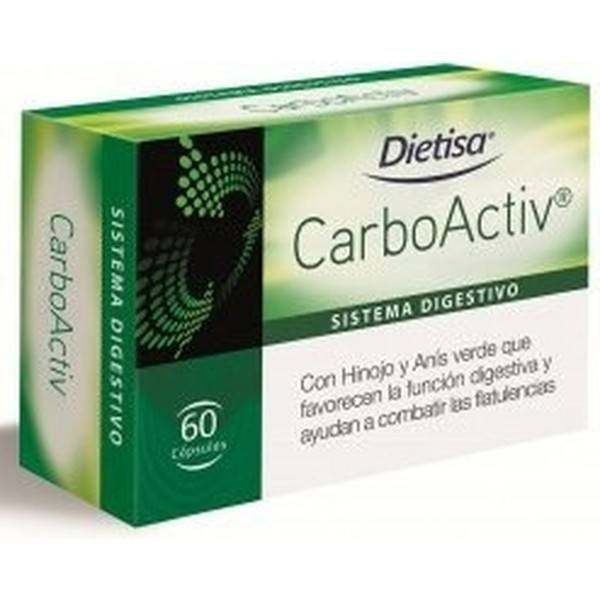 Dietisa Carboactiv 60 Gélules