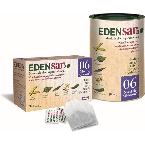 Dietisa Edensan 06 Niveaux de Glucose 20 Filtres