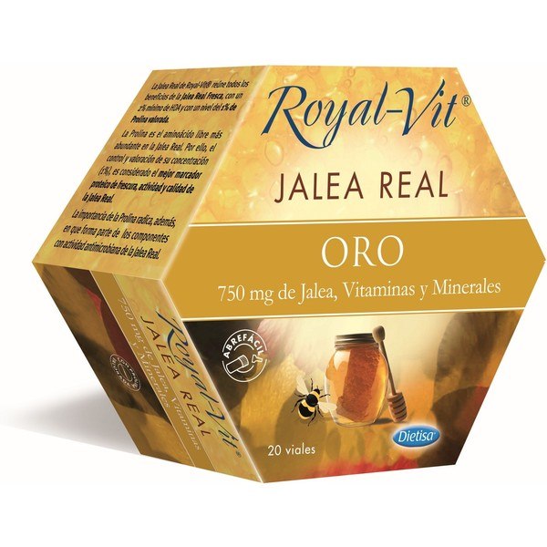Dietisa Royal Vit Jalea Real Oro 20 Viales