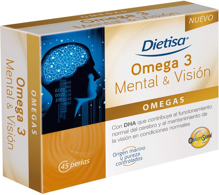 Dietisa Omega 3 Mental & Vision 45 Perlas-image