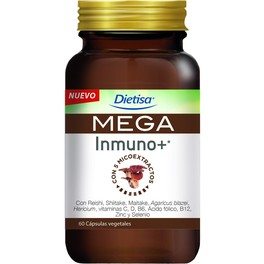 Dietisa Mega Inmuno + 60 Vcaps