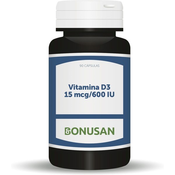 Bonusan Vitamina D3 15 Mcg X 90 Caps