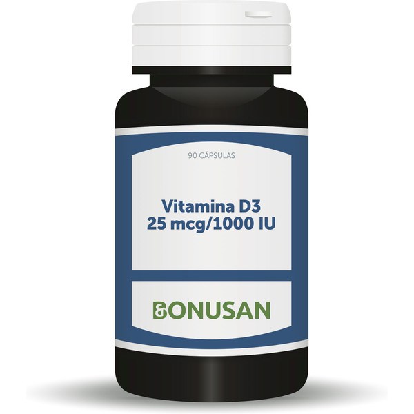 Bonusan Vitamina D3 25 Mcg X 90 Caps