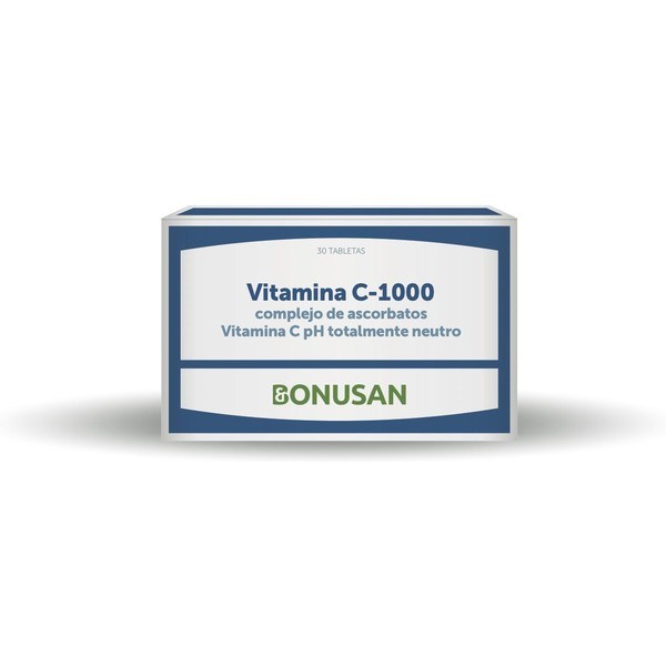 Bonusan Vitamina C-1000 Complejo De Ascorbatos Blister 30