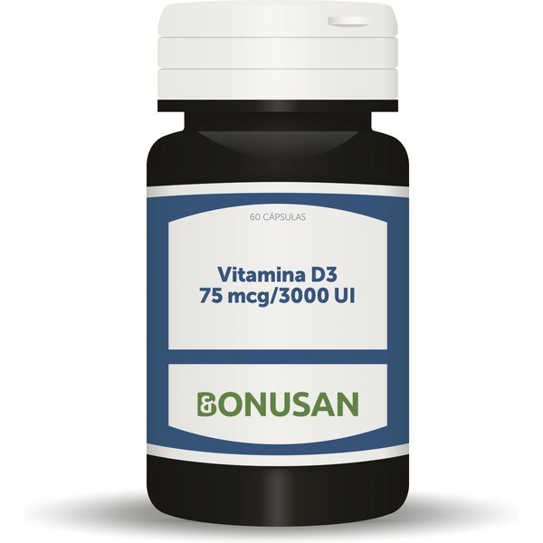 Bonusan Vitamina D3 75 Mcg / 3000 Ui 60 Cap