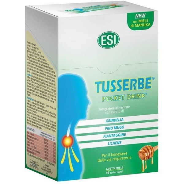 Trepatdiet Tusserbe Pocket Drink 16 buste