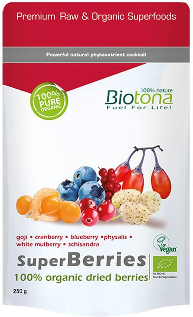 Biotona Superberries Frutas Del Bosque Bio 250 Gr-image