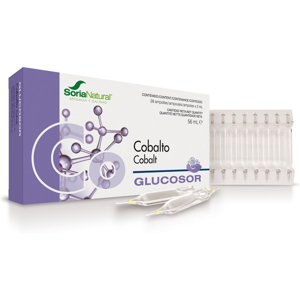 Soria Natural Glucosor Cobalto 28 Ampollas X 2 Ml