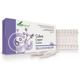 Soria Natural Glucosor Cobre 28 Ampolas X 2 Ml