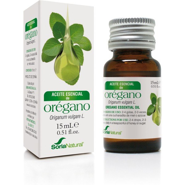 Soria Natuurlijke Essentie van Oregano 15 Ml