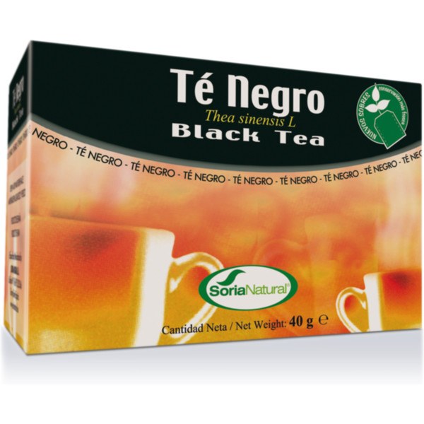 Tè nero naturale Soria 20 filtri