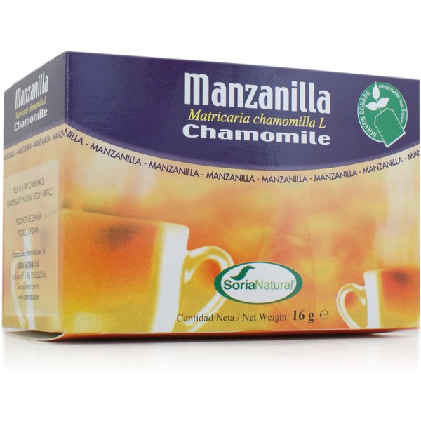Soria Natural Manzanilla 20 Filtros