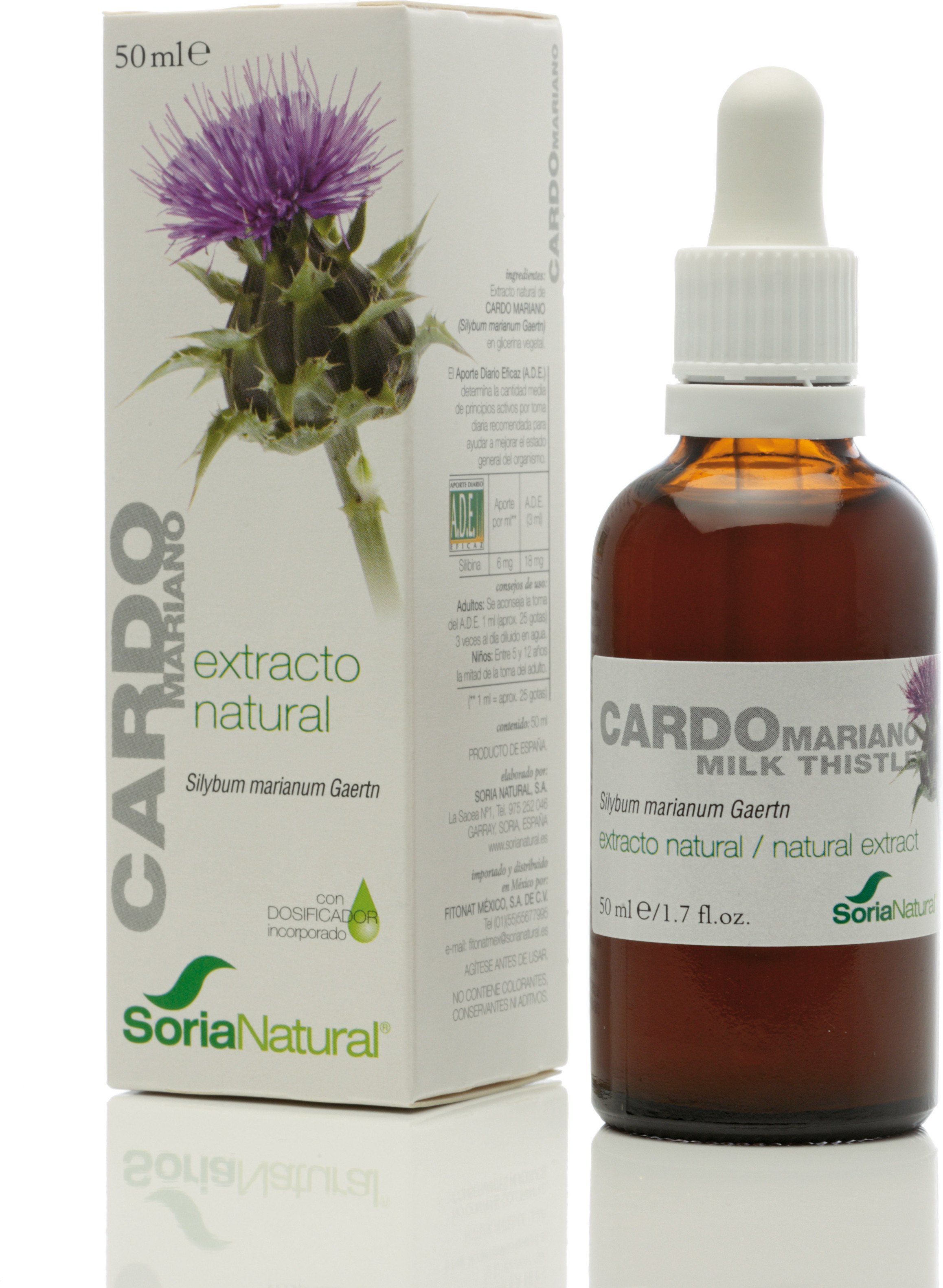 Estratto Di Cardo Mariano Naturale Soria 50 Ml-image