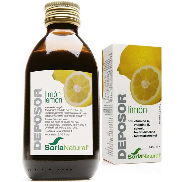 Soria Natural Deposor Limon 240 Ml