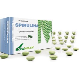 Soria Natural Spirulina 60 Comp