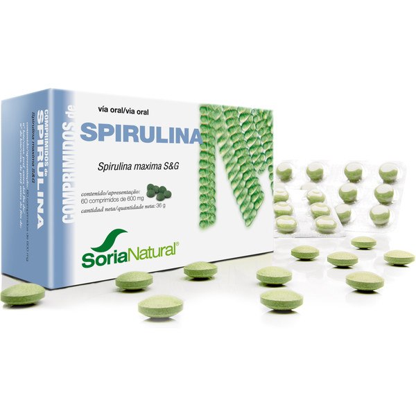 Soria Spirulina Naturale 60 Comp
